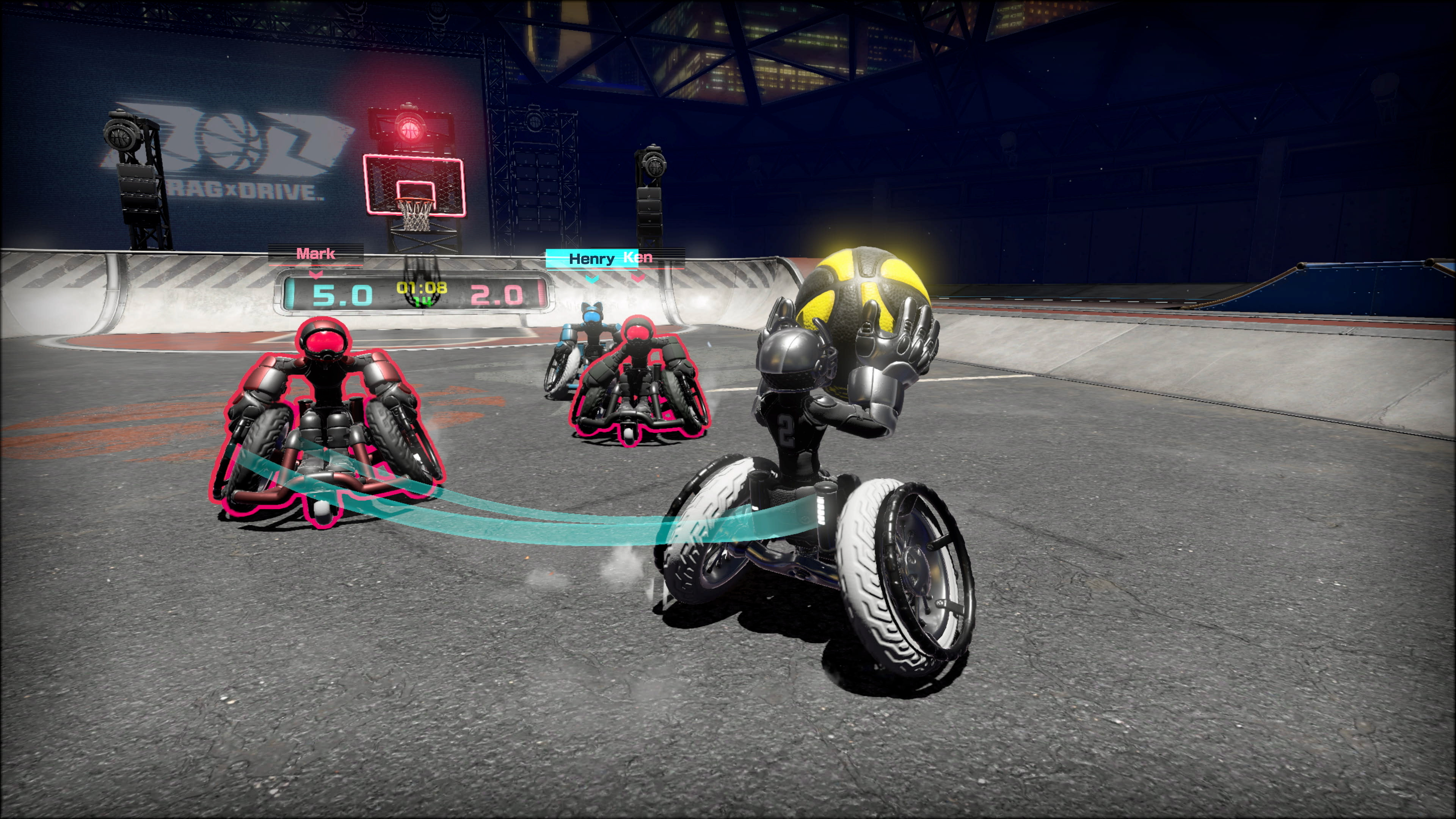 DRAGxDRIVE screenshot Switch 2