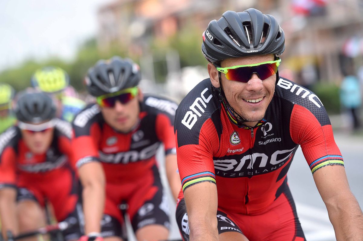 All smiles for Philippe GIlbert