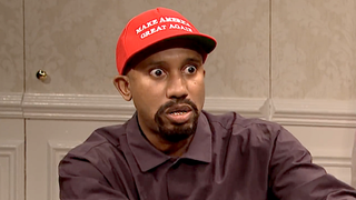 Chris Redd as Ye on SNL.