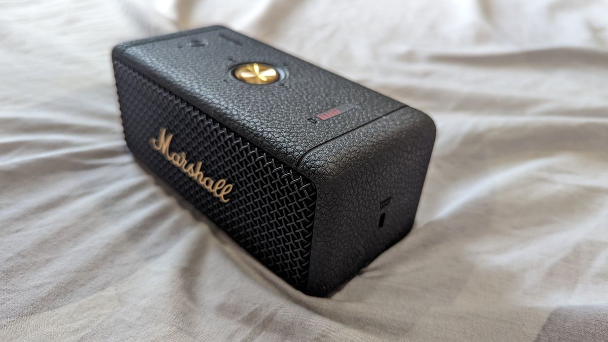 Buy Marshall Emberton Portable Bluetooth Speaker, Black India's