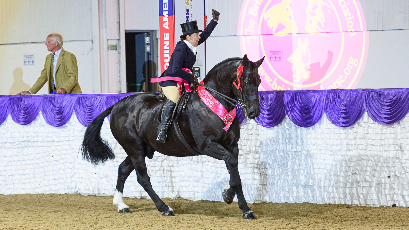 Nicky McConville and RANDALSTOWN ROLEX - BHSA National Championship Show 2021
