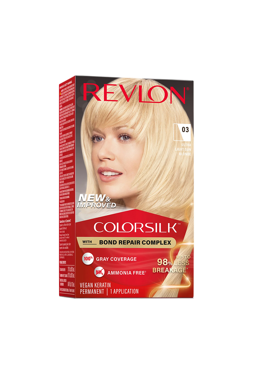 Revlon, ColorSilk&amp;trade; With Bond Repair Complex Permanent Hair Dye