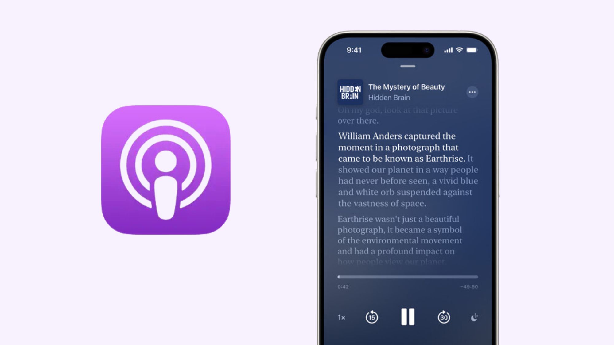 What did they say? iOS 17.4 gives you full podcast transcripts in Apple ...