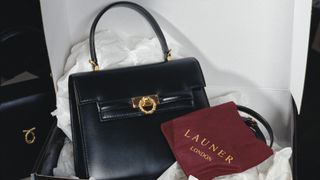 Handbags by Launer, manufacturers leather goods to Queen Elizabeth II, London, England