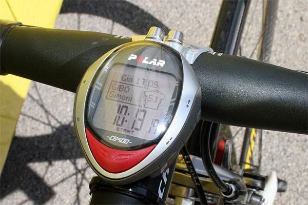 Polar supplies the bike computers