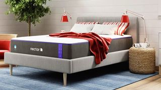 The Nectar Memory Foam mattress in a bedroom