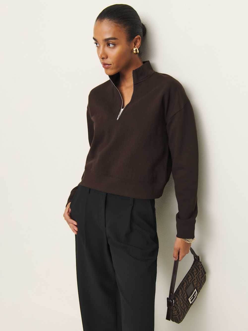 Maddie Zip Sweatshirt