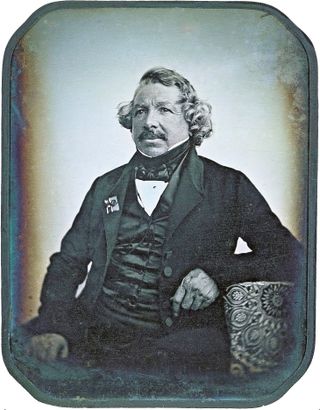 Louis-Jacques-Mandé Daguerre, whose Daguerreotype process is commemorated by World Photography Day