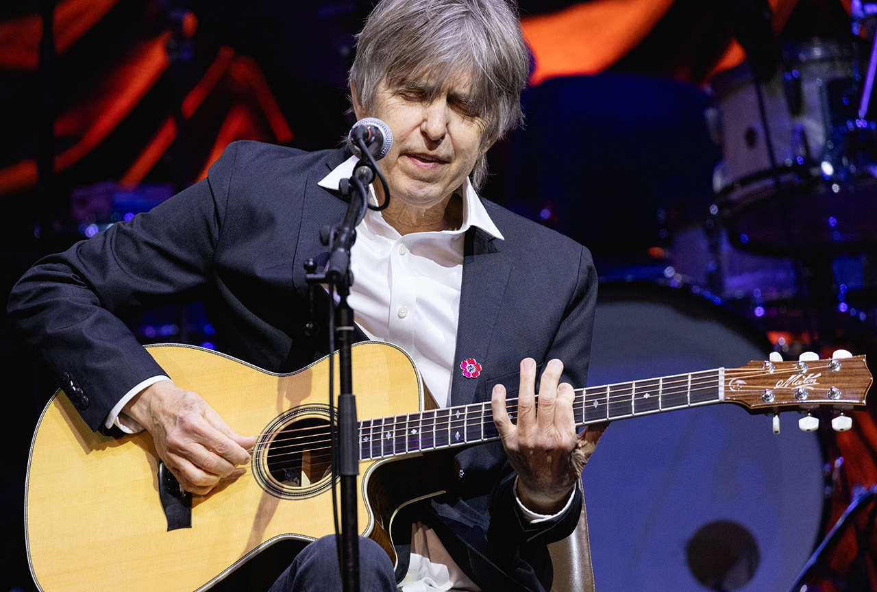 Singer-songwriter Eric Johnson performs on stage during the 2024 Texas Songwriters Hall of Fame show at ACL Live on February 24, 2024 in Austin, Texas.
