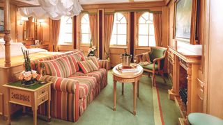 Sea Cloud II's interiors seem to be channelling 'Downton Abbey'