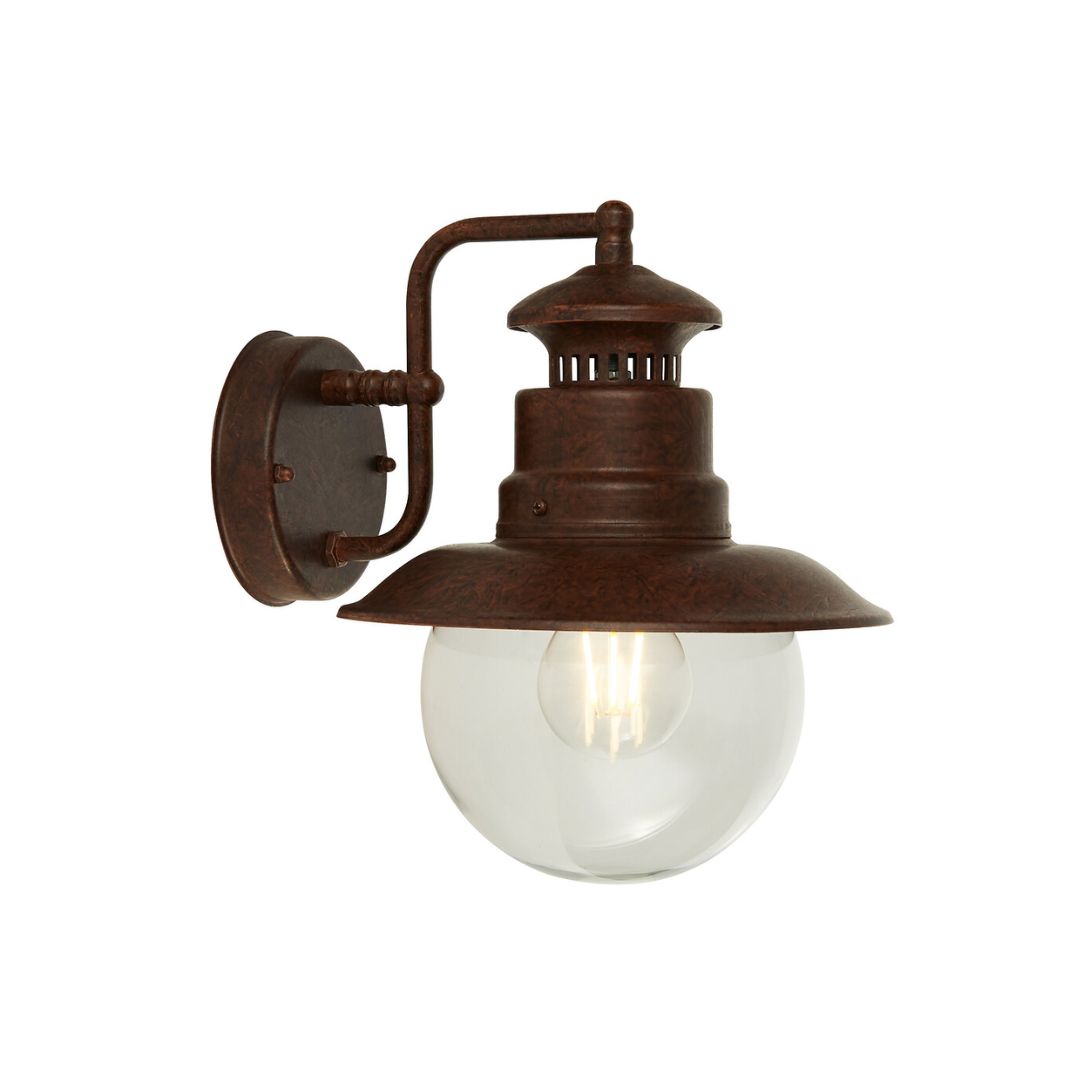 La Redoute , Outdoor Brown Fisherman Style Wall Light