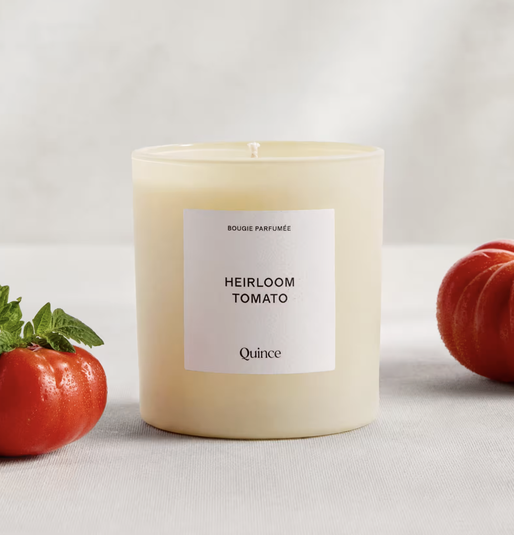 tomato candle