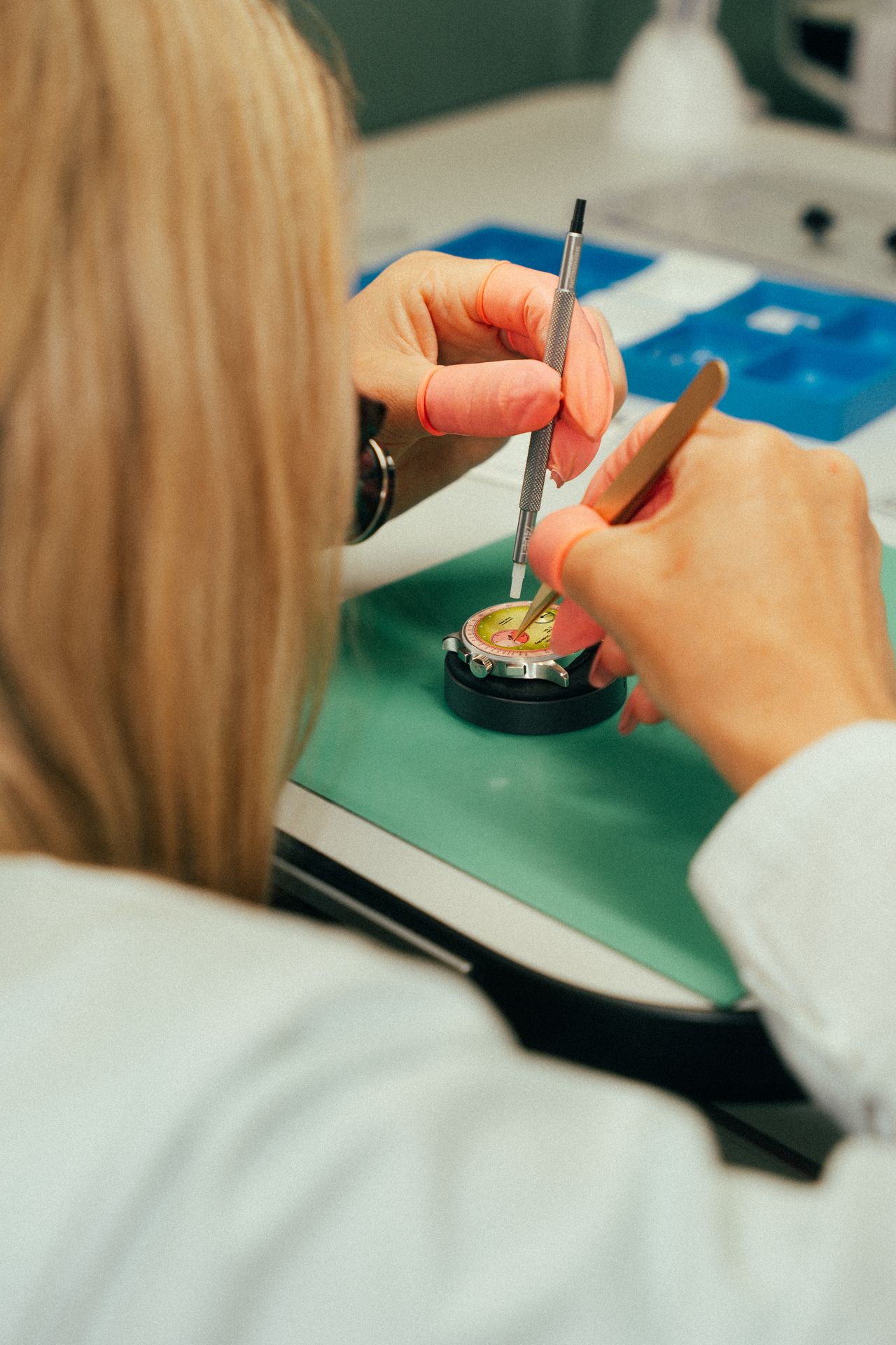 People making watches