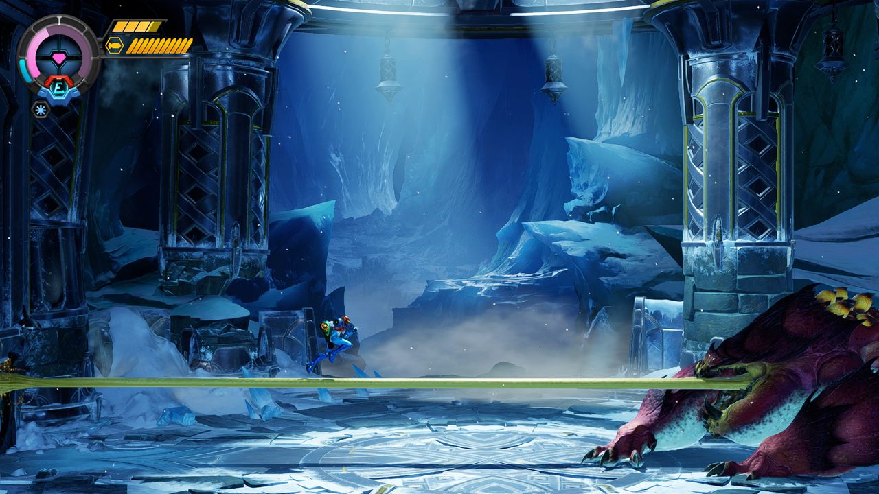 Metroid Ravenous gameplay screenshot captured on Nintendo Switch 2