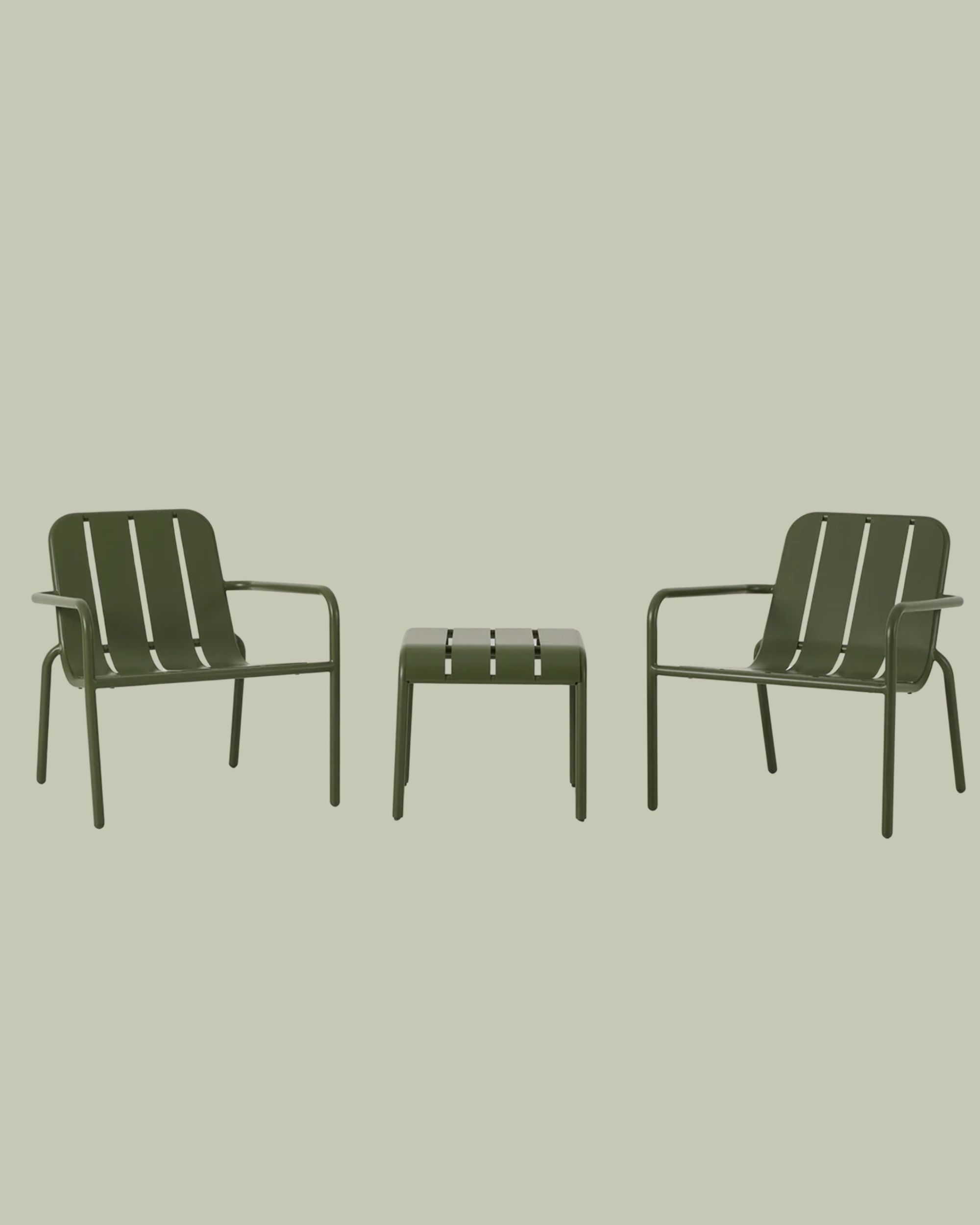 Swyft, Garden Chair Set 01 - Olive