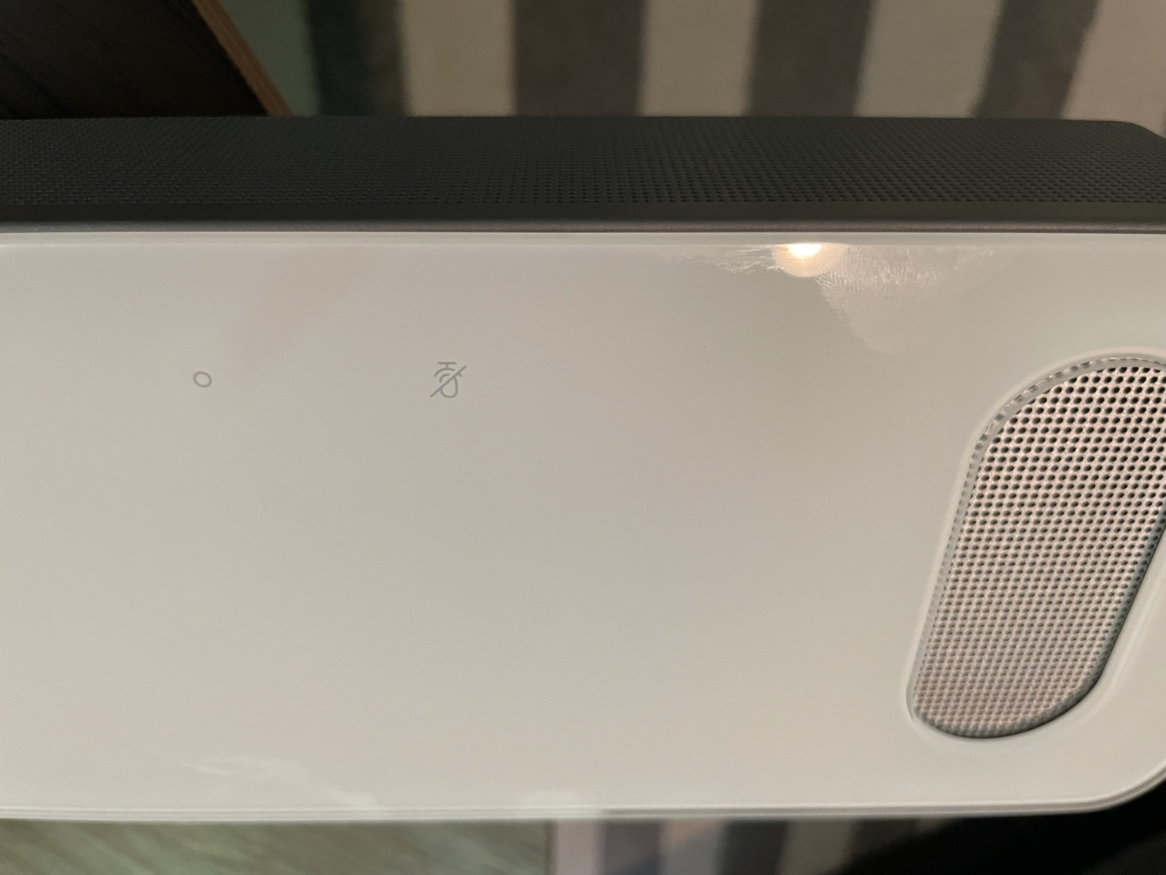 Image showing small speaker grille on top of Bose Smart Soundbar 900