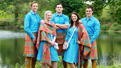Team Scotland's kit for the Commonwealth Games in Glasgow