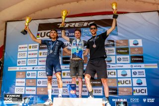 Christian Kreuchler wins men’s Gravel World Series round in Poland