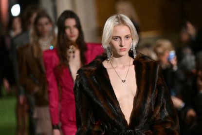 Valentino A/W 2026 runway show in Rome by Alessandro Michele