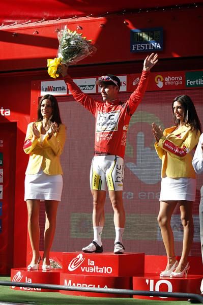 Mark Cavendish (HTC-Columbia) maintained the race lead.