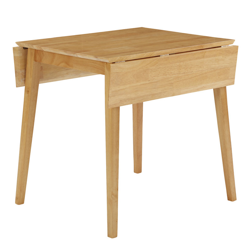 Marlow Home Co. Bowerbank 76 Cm Drop Leaf Solid Oak Dining Table &amp;amp; Reviews | Wayfair.co.uk