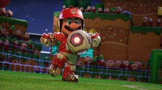 Mario Strikers Battle League Mario And Ball