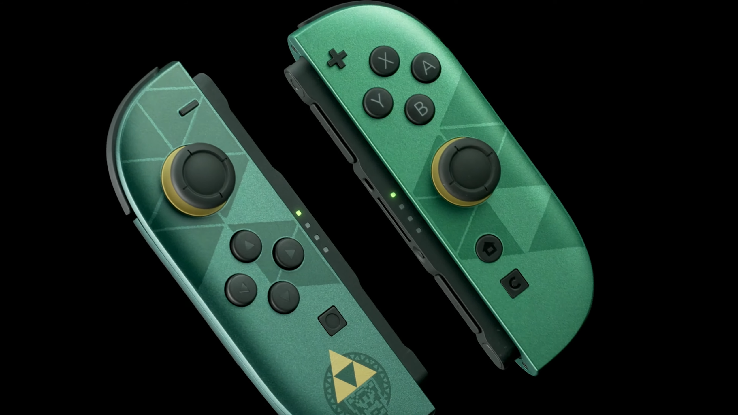 Nintendo Switch 2 Joy-Con with 40th Anniversary Legend of Zelda colorway