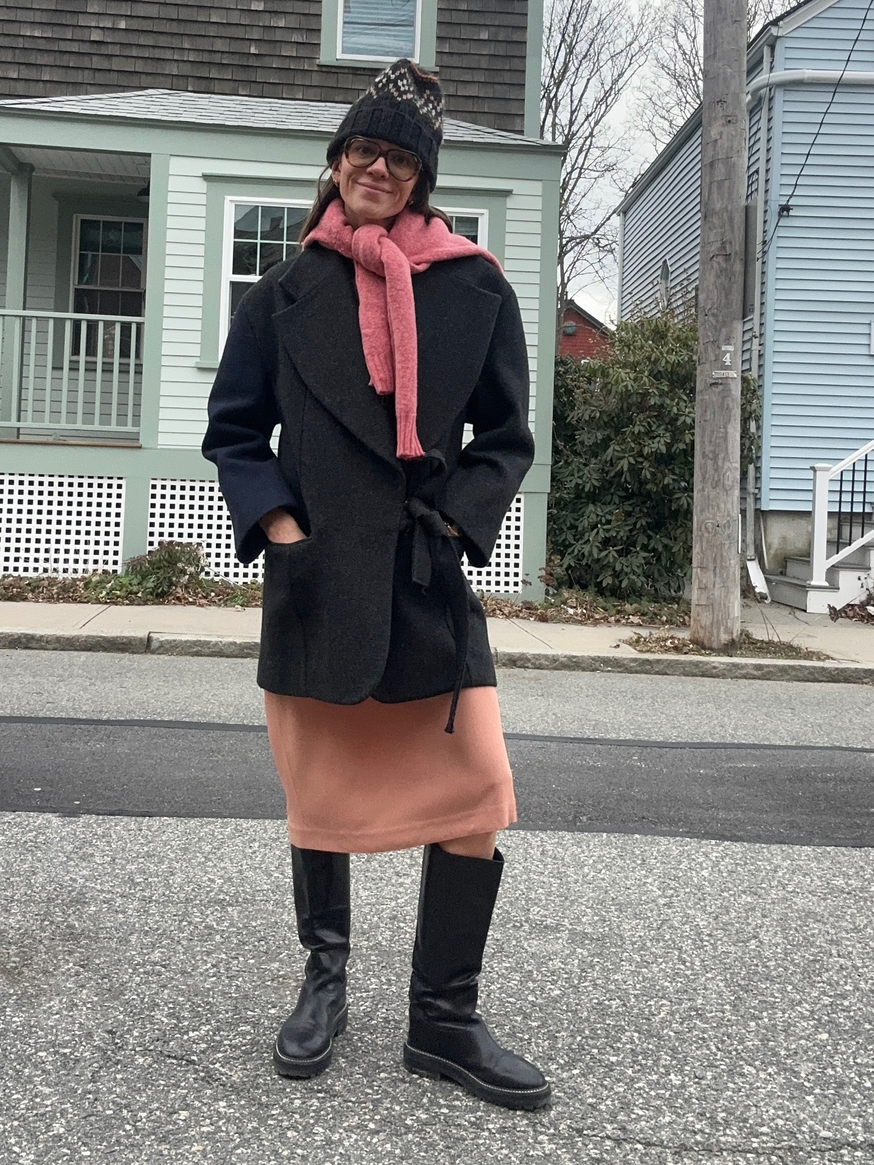 Julia Gall wearing outfits inspired by her "citrus theory"