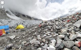 Google Maps reveals views from Everest base camp