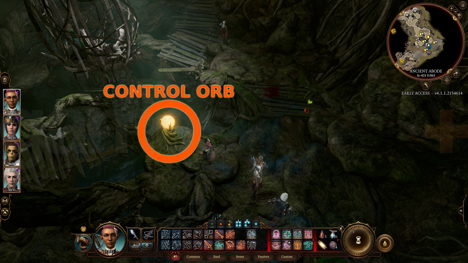 Lokalizacja kuli kontrolnej, która ma uratować Mayrinę w Baldur's Gate 3