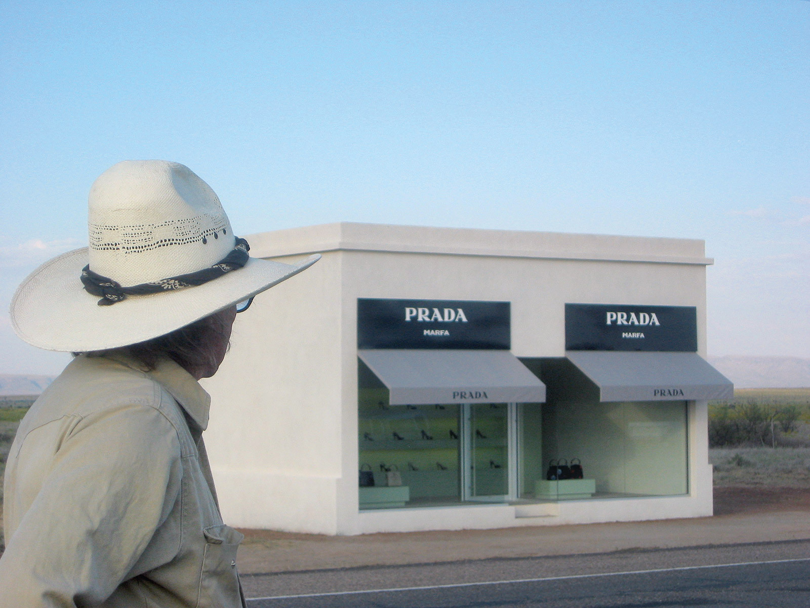 Prada Marfa, 2005, by Elmgreen & Dragset