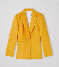 Mya Yellow Tailored Jacket, (£359) $575|LK Bennett