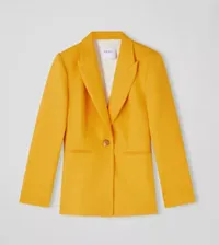Mya Yellow Tailored Jacket, (£359) $575|LK Bennett