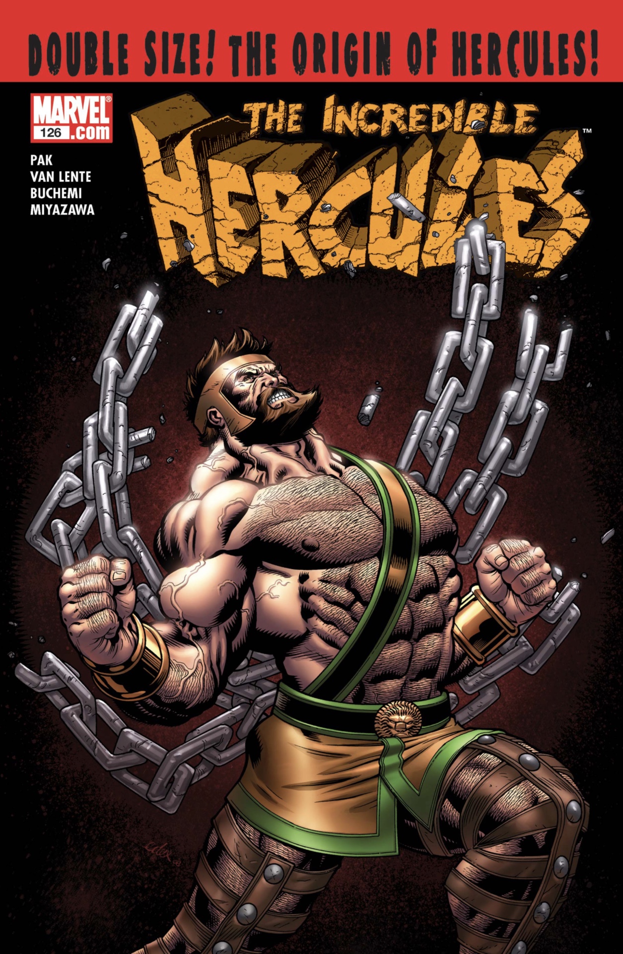 Hercules เหลือเชื่อ # 126 ปก