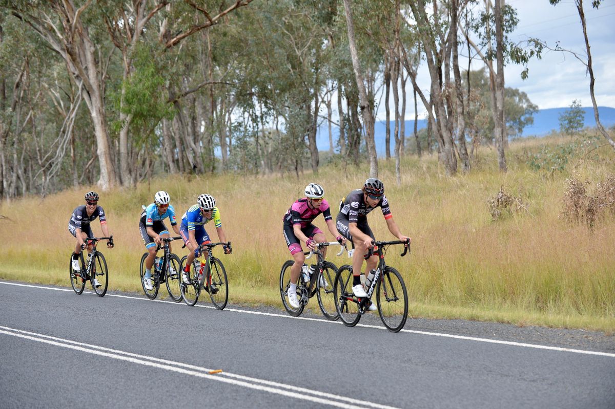 Neil van der Ploeg leads up Grindal/Griffin Hill