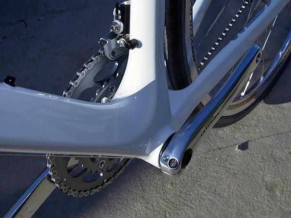 Giant has wholeheartedly adopted the press-fit bottom bracket standard.