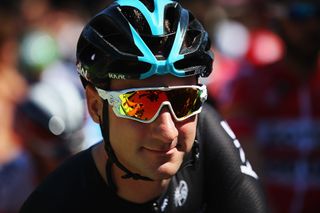 Elia Viviani was second during the Giro's third stage.