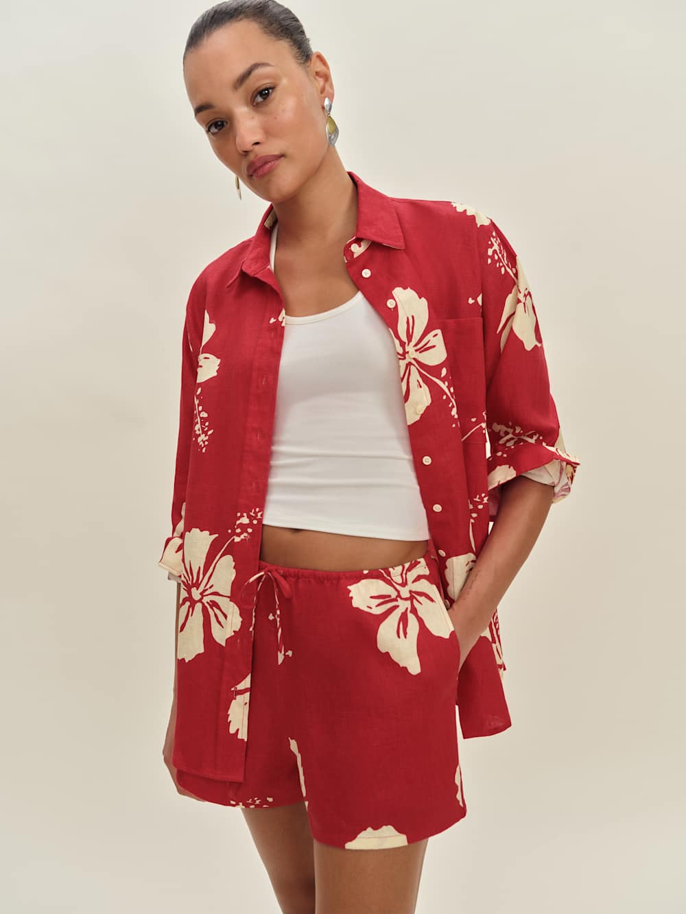 Zoey Linen Short