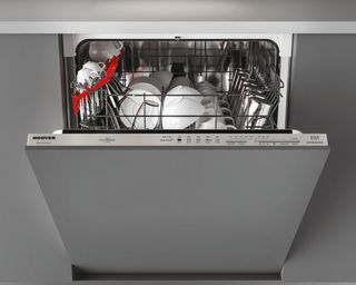 Hoover H-Dish 300 HDI 1LO38SA Full Size Integrated Dishwasher, the best integrated dishwasher on our list