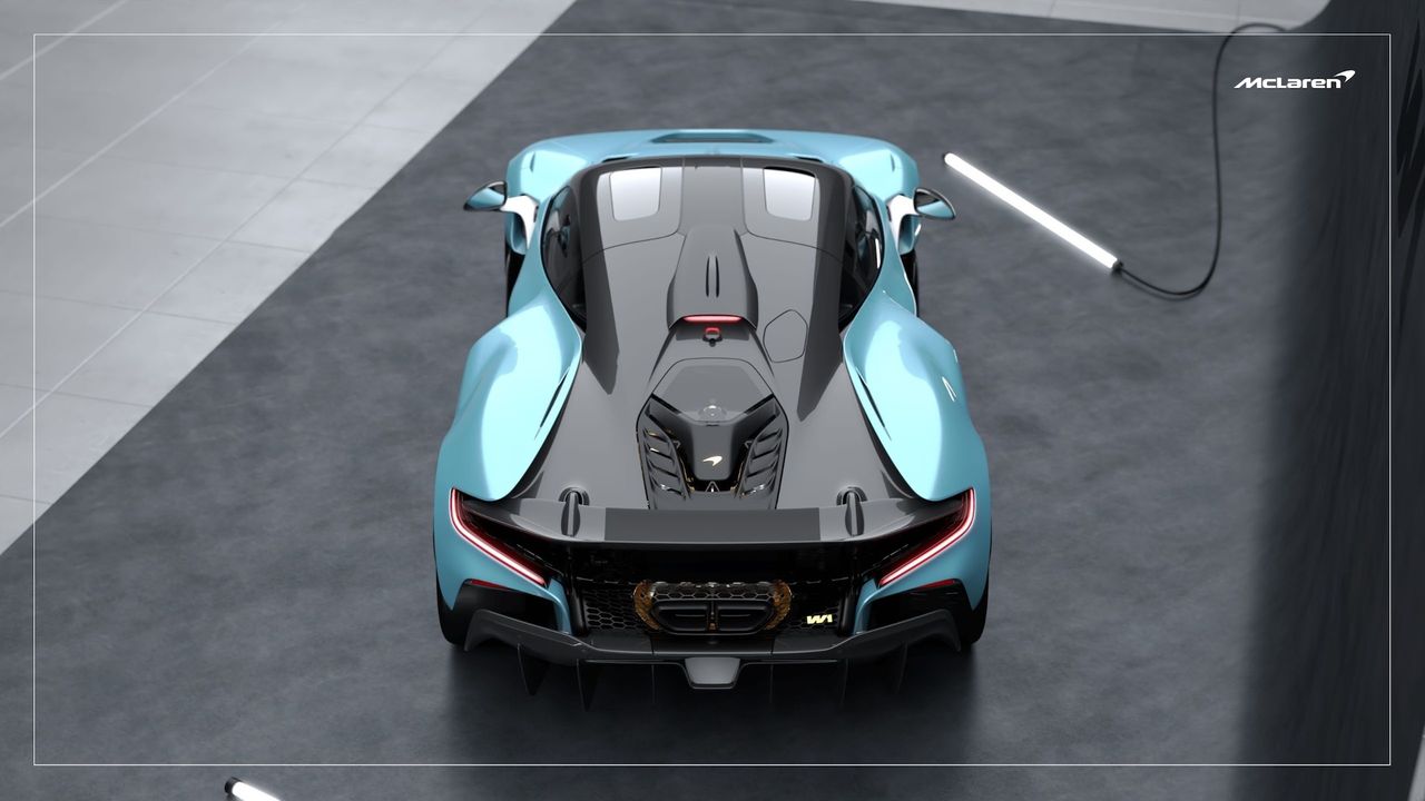 A bespoke McLaren supercar design