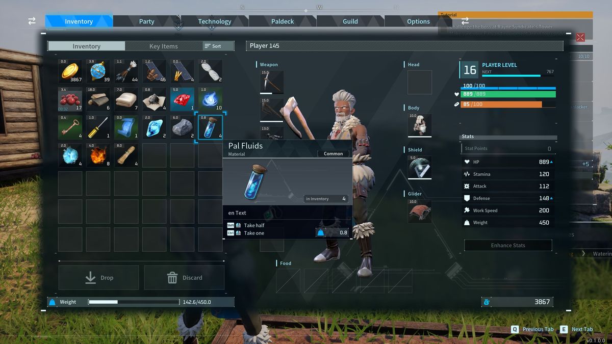 Image of Pal Fluid in Palworld