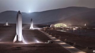 Astronauts could make rocket fuel out of the carbon-dioxide atmosphere on Mars in order to fly home.