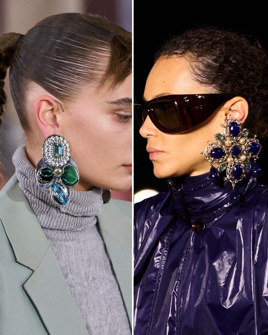 Models on the runway presenting SS26 microtrends