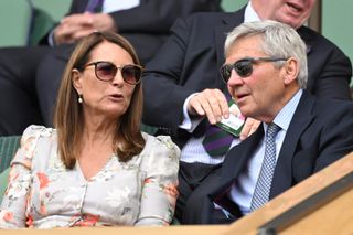Michael and Carole Middleton at Wimbledon