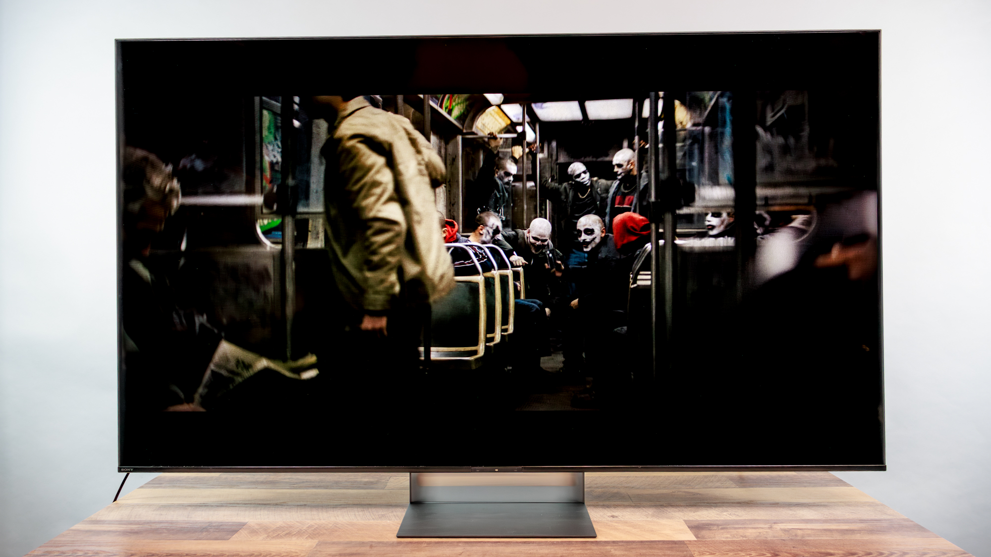Sony Bravia 7 II True RGB TV on a desk