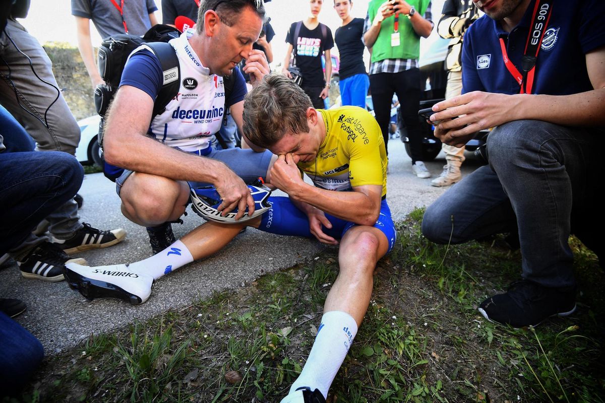 Volta ao Algarve 2020 66th Edition 4th stage Albufeira Malhao 1697 km 22022020 Remco Evenepoel BEL Deceuninck Quick Step photo Nico VereeckenPNBettiniPhoto2020