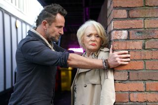 Jeremy Blake with Martha in Hollyoaks.