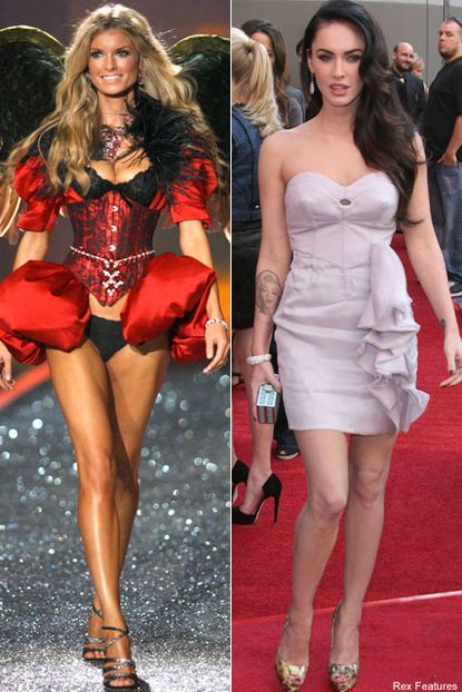 Marissa Miller & Megan Fox - Cheryl Cole world's sexiest woman - Celebrity News - Marie Claire