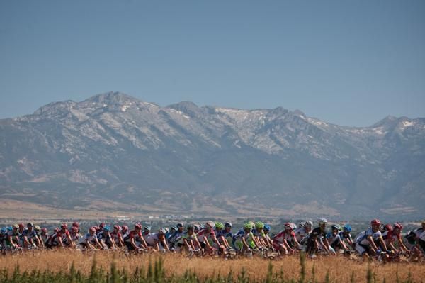 After another couple stages the group will be heading into those mountains.