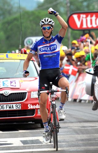 Sylvain Chavanel wins, Tour de France 2010, stage 7